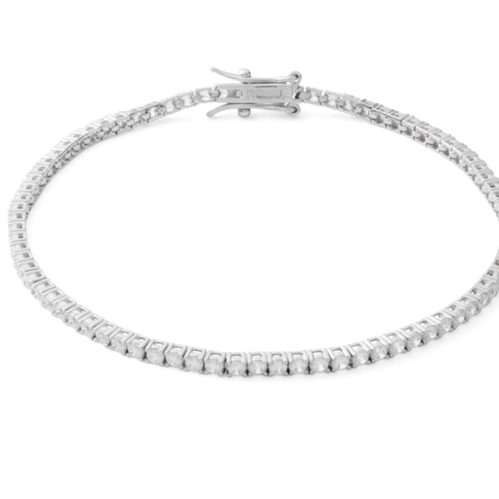 14k 4ct Tennis Bracelet - Picture 3 of 14